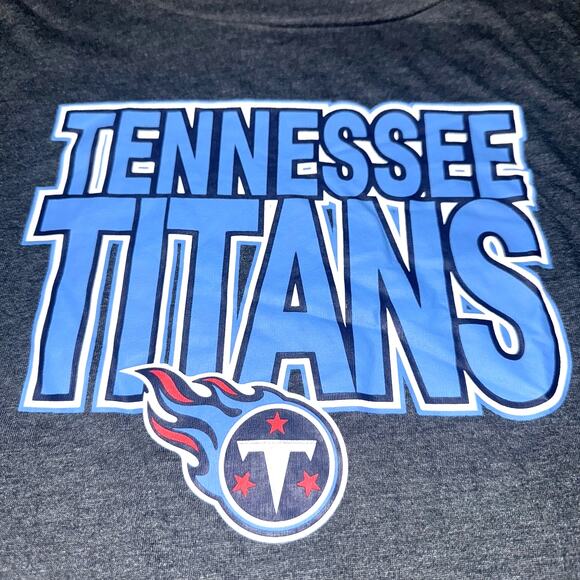 Tennessee Titans Shirt Mens XL Gray Long Sleeve NFL Football Team Apparel Cotton - Picture 1 of 6